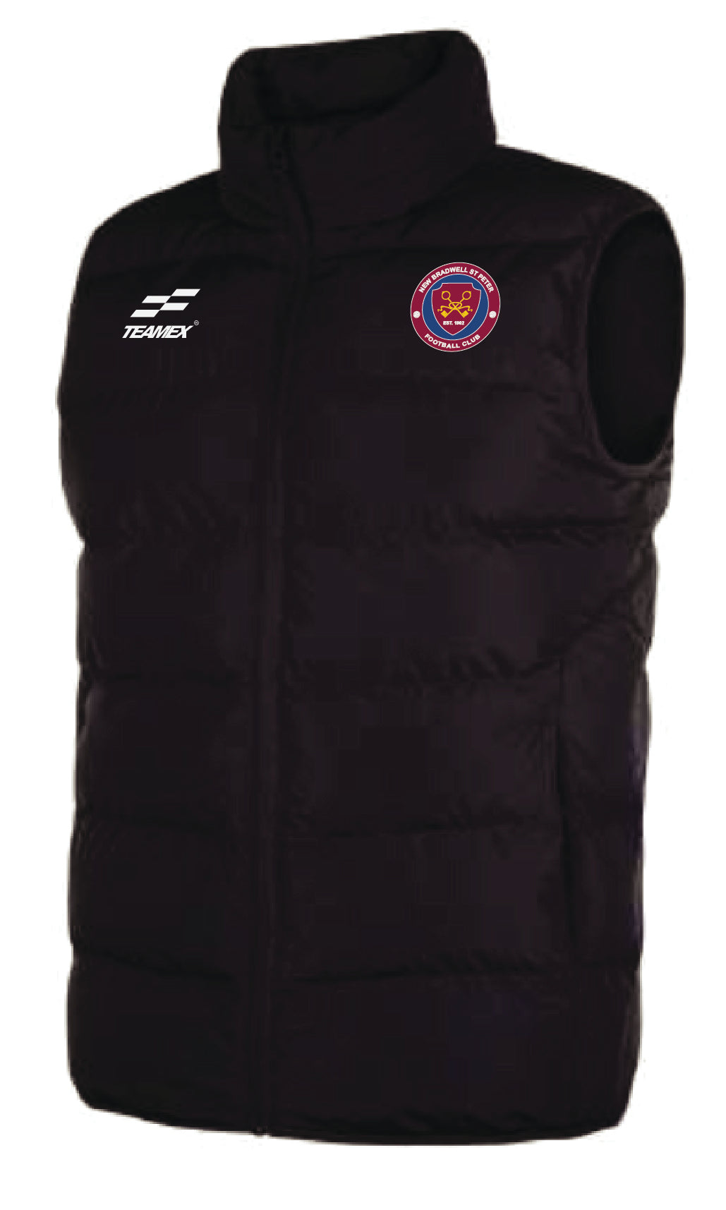 New Bradwell St Peter FC Coaches Gilet (Adults)